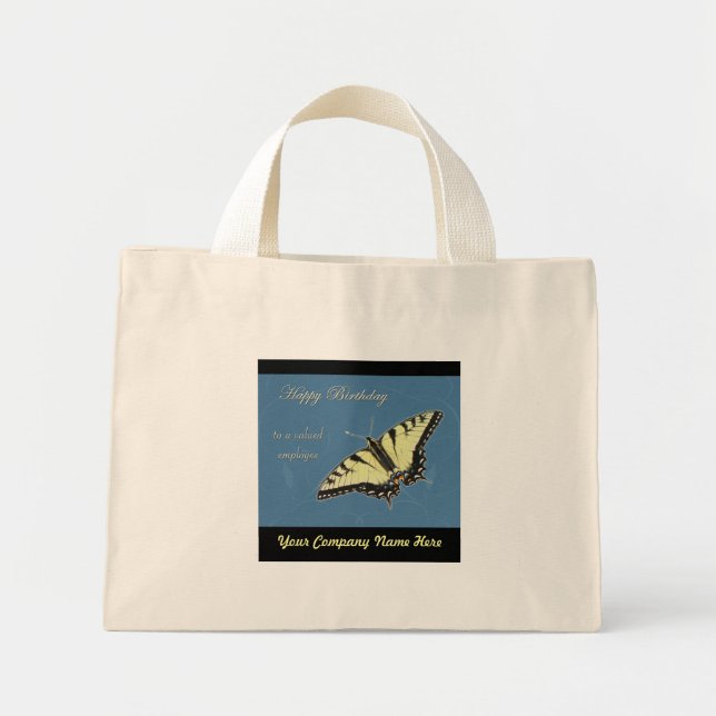 Tiger Swallowtail Butterfly Mini Tygkasse (Framsidan)