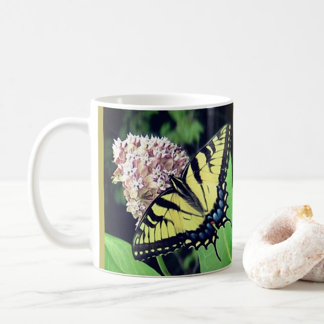 Tiger Swallowtail Butterfly Mugg (Med munk)