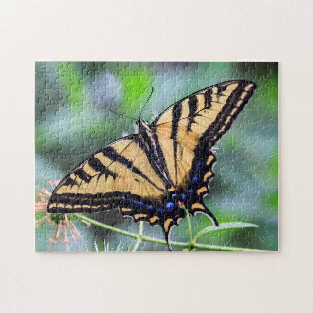 Tiger Swallowtail Butterfly Puzzle Pussel (Horisontell)