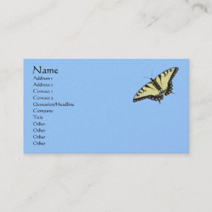 Tiger Swallowtail Butterfly Visitkort
