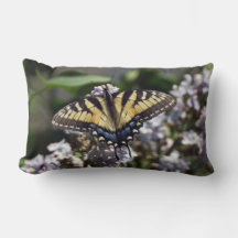Tiger Swallowtail Lumbar Pillow