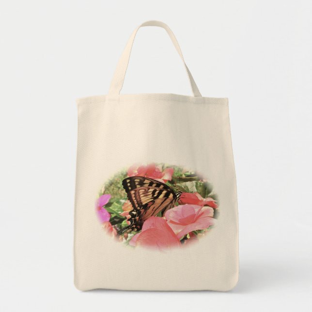Tiger Swallowtail Tote Tygkasse (Framsidan)