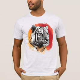 Tiger symbol of courage. t shirt
