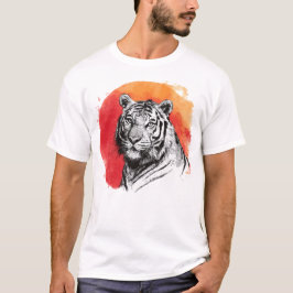 Tiger symbol of courage t shirt