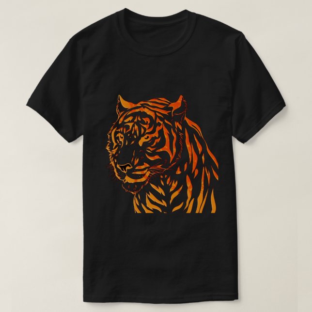 Tiger T-Shirt (Design framsida)