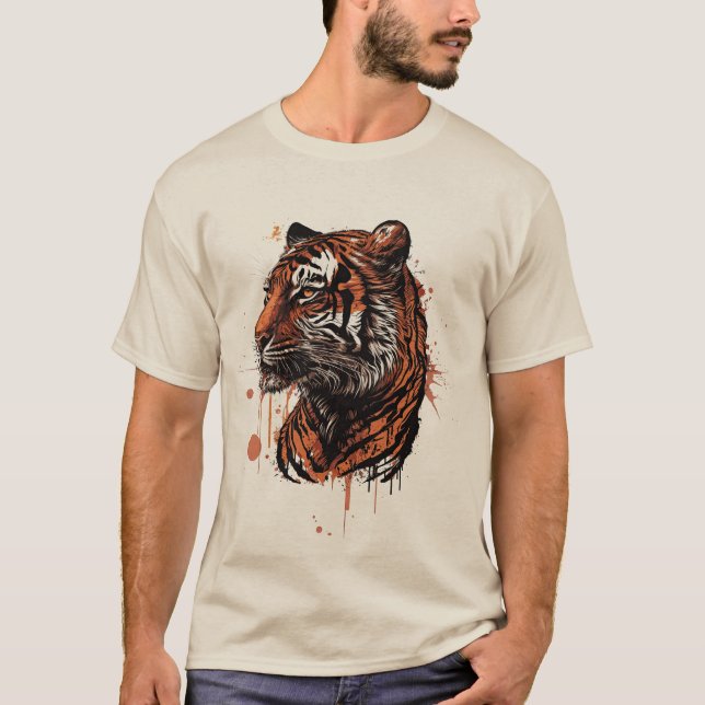 Tiger T Shirt (Framsida)