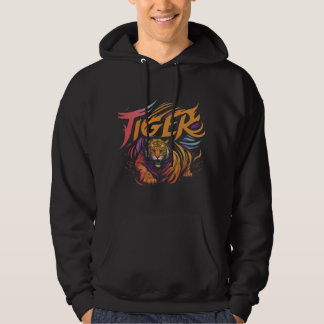 Tiger t-shirt älskare hoodie
