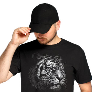 Tiger T-shirt – Majestätisk, Elegant men Aggressiv