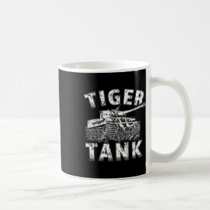 Tiger Tank Historiskt Världskrig 2 WW2 German Panz Kaffemugg