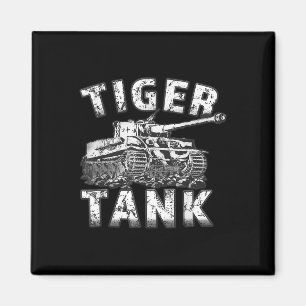 Tiger Tank Historiskt Världskrig 2 WW2 German Panz Magnet