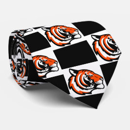 Tiger Team Mascot Football Basketball Necktie Slips