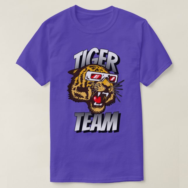 Tiger Team T Shirt (Design framsida)