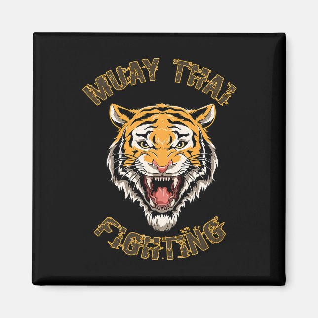 Tiger Thai-mixed boxing och kickboxning  Magnet (Framsidan)