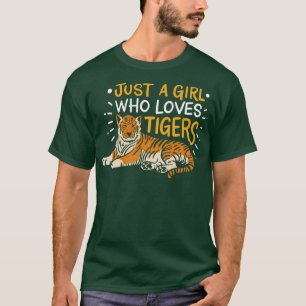 Tiger Tiger Älskare Zookeeper T Shirt