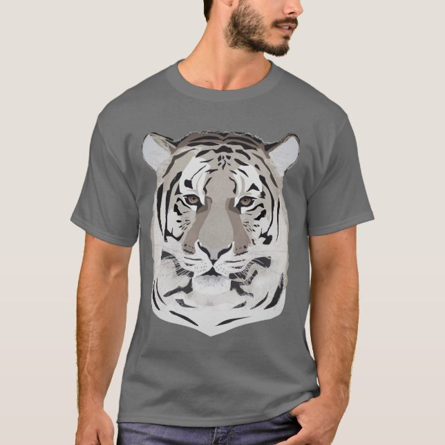 Tiger, tiger face, symbol of 2022  t shirt (Framsida)