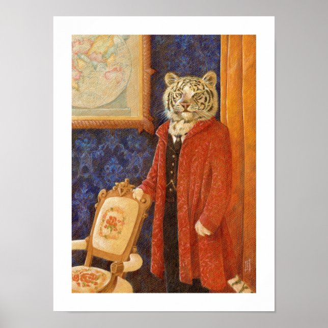 Tiger, tiger poster (Framsidan)