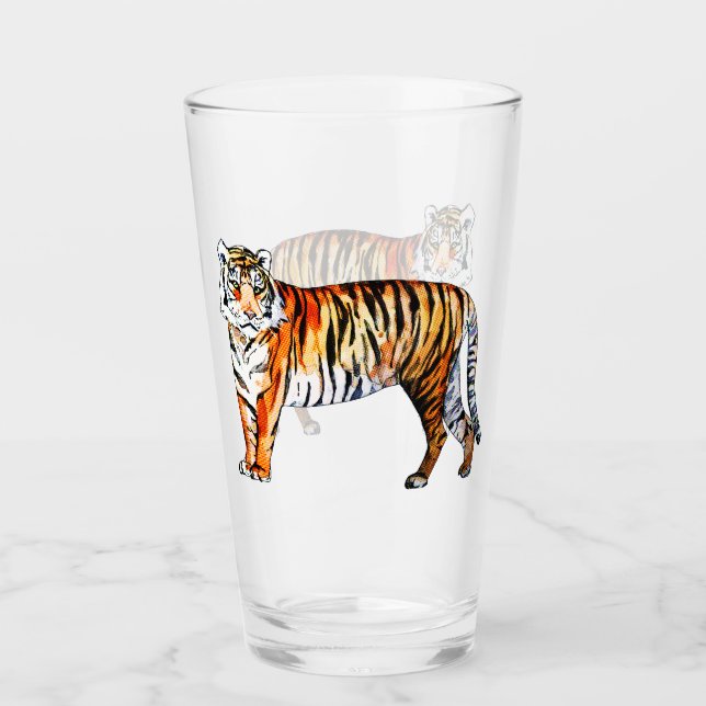 Tiger Tiger Tiger Glaskopp (Framsida)
