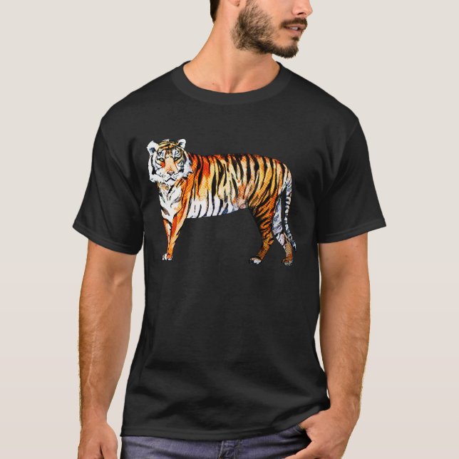 Tiger Tiger Tiger T Shirt (Framsida)