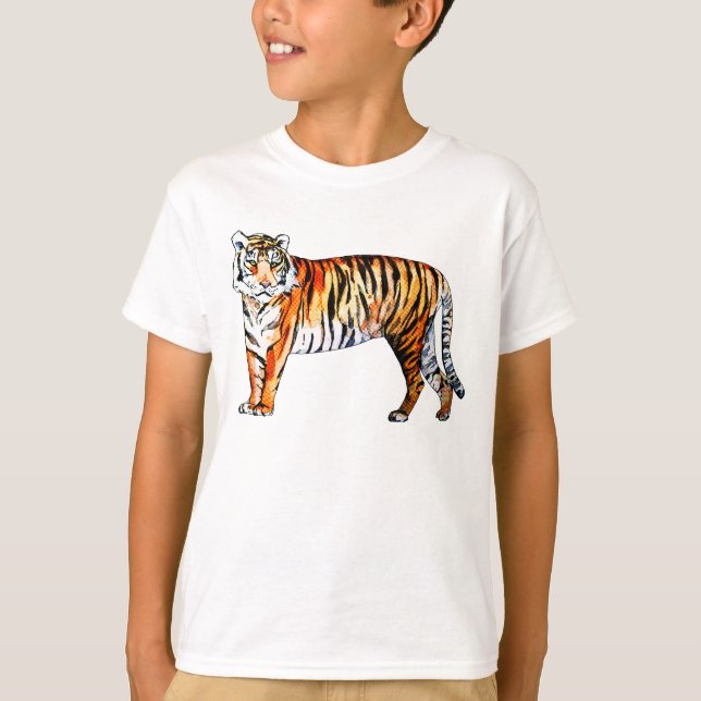Tiger Tiger Tiger T Shirt (Framsida)