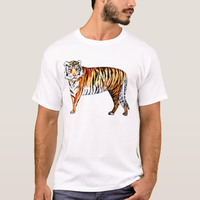 Tiger Tiger Tiger T Shirt (Framsida)