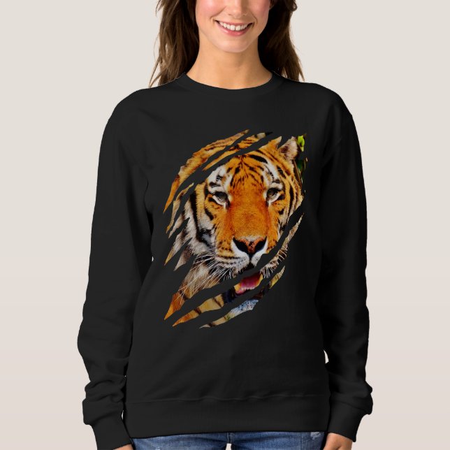Tiger Tiger Tiger Tiger Tiger Tiger T Shirt (Framsida)