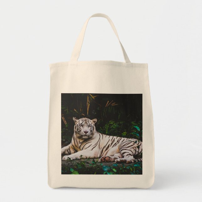 Tiger Tote Bag Tygkasse (Framsidan)