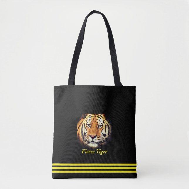 Tiger：Tote bag Tygkasse (Framsida)