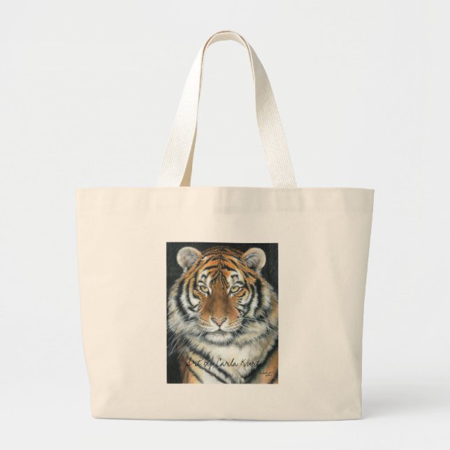 Tiger Totebag Jumbo Tygkasse (Framsidan)
