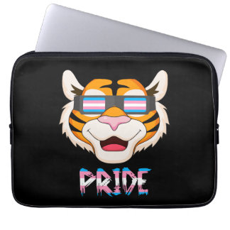 Tiger Transgender Flagga Lgbt Laptop Fodral