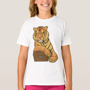 Tiger Treasure-bröstkorgen T Shirt