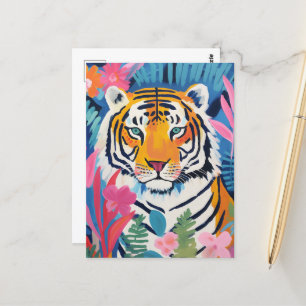 Tiger Tropical Vykort