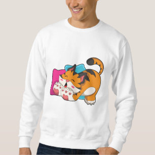 Tiger trött lång ärmad tröja