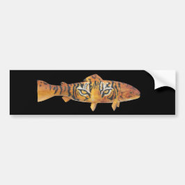 Tiger Trout Klistermärke