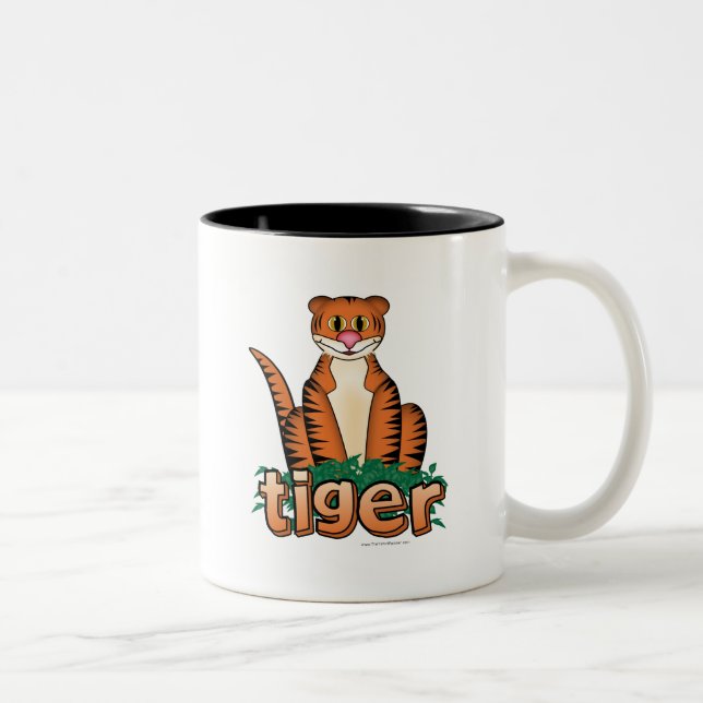 TIGER! Två-Tonad MUGG (Höger)