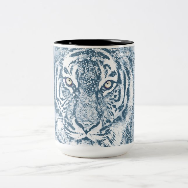 tiger Två-Tonad mugg (Center)