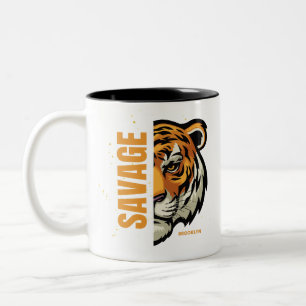 Tiger Två-Tonad Mugg