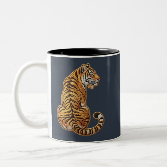 tiger Två-Tonad mugg (Vänster)