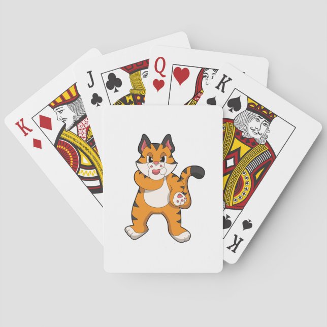Tiger tyst casinokort (Baksidan)