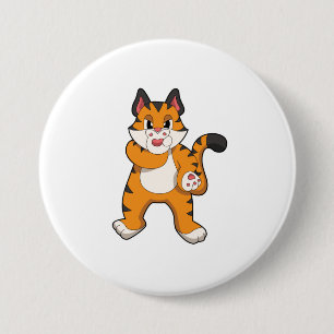 Tiger tyst knapp