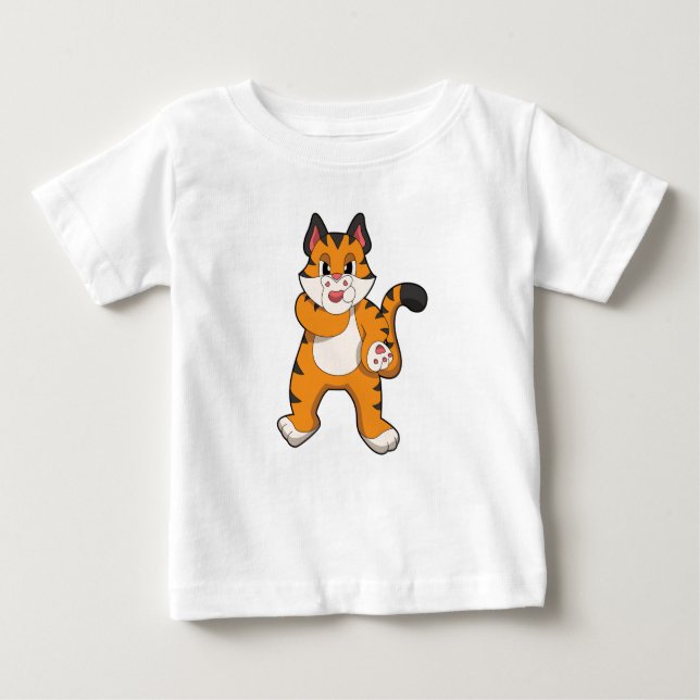 Tiger tyst t shirt (Framsida)