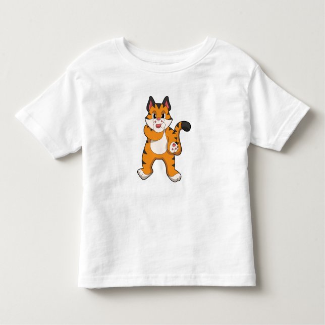 Tiger tyst t shirt (Framsida)