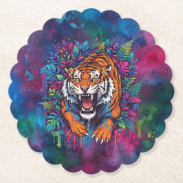 Tiger Underlägg Papper