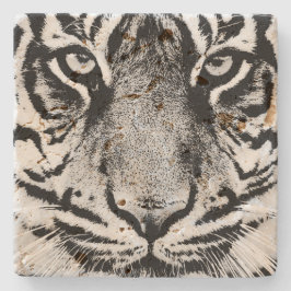 Tiger Underlägg Sten