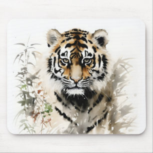 Tiger Unge Bläck, målning Musmatta