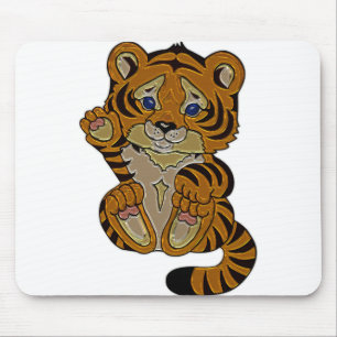 Tiger unge musmatta