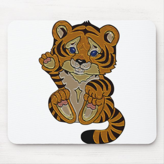 Tiger unge musmatta (Framsidan)