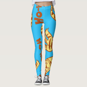 Tiger Unge Tecknad: Lustigt sömlöst. Leggings