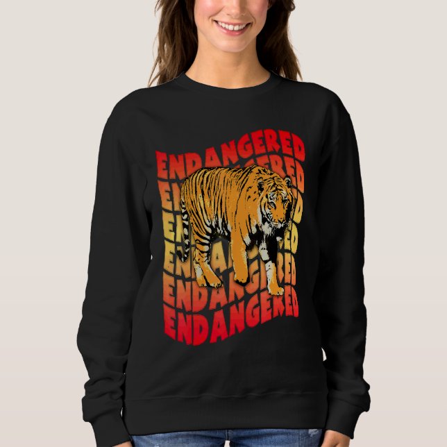 TIGER UTROtningshotad ART T Shirt (Framsida)