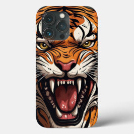 Tiger-utskrivet iPhone/iPad-fall