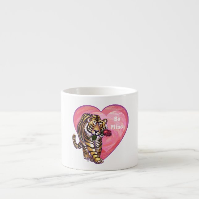 Tiger Valentindagen Espressomugg (Framsidan)